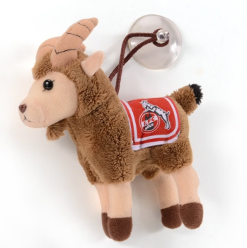 Preview: 1. FC Köln - Plüsch-Hennes mit Saugnapf